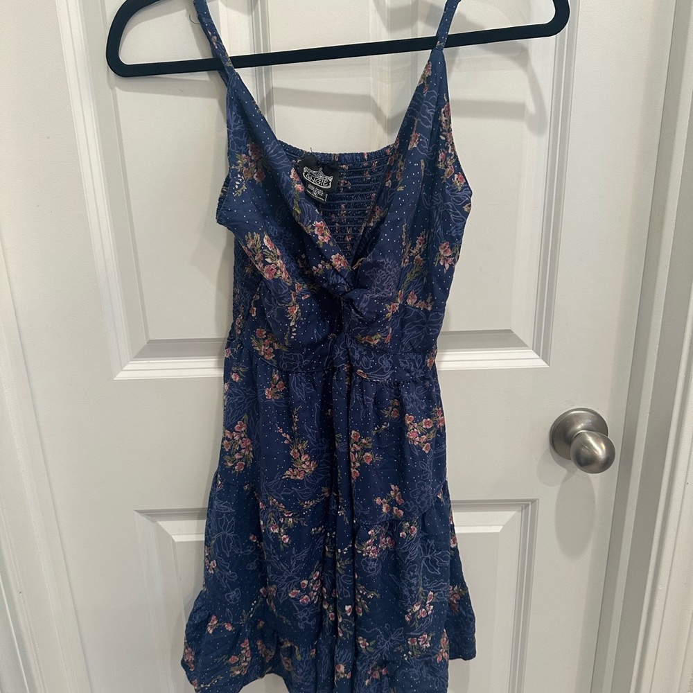 Angie Navy Floral Dress